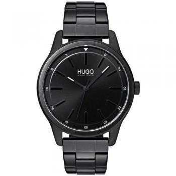 HUGO Dare Watch with Ionic Plated Black Steel Bracelet - 1530040