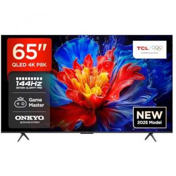 Televisor TCL P8K 65 4K QLED HDR Smart TV Wifi Metálico