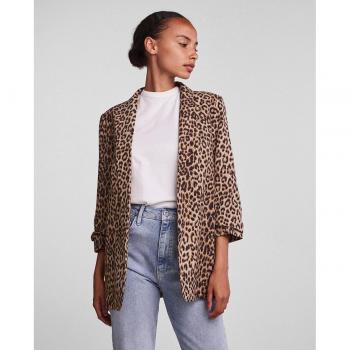 Pieces Women's 3/4 Sleeve Printed Blazer - Bosella Collection