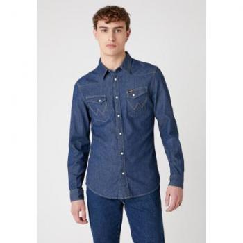 Wrangler Dark Stone Western Shirt XXL