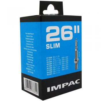 Schwalbe Impac Sv26 Delgado Tubos, Unisex, Negro, 32/47-559/597