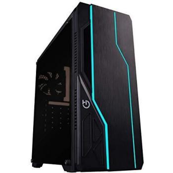 Hiditec V10 RGB Torre Negro - Caja de ordenador