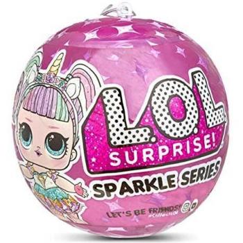 L.O.L Surprise! 560296 L.O.L Sparkle Series con Acabado Brillante y 7 sorpresas, Multi