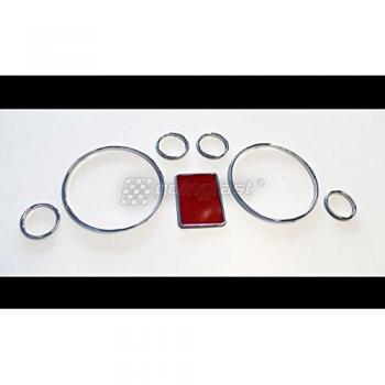 Anillos cromados para velocímetro