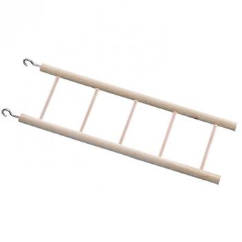 Escalera de Madera Nobby de 5 Peldaños, 45 x 15 cm