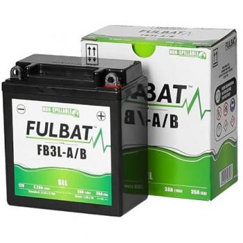 Batería para moto Fulbat GEL FB3L-A/B - 3,2 AH 35 AMPS