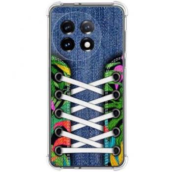 Funda de Silicona Antigolpes para Oneplus 11 5G con Diseño Zapatillas 13 Dibujos