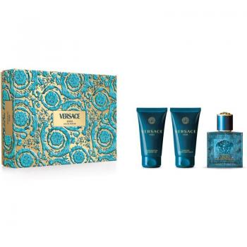 Versace Eros Gift Set for Men (includes 50ml Eau De Parfum, 100ml After Shave Balm, and 100ml Shower Gel)