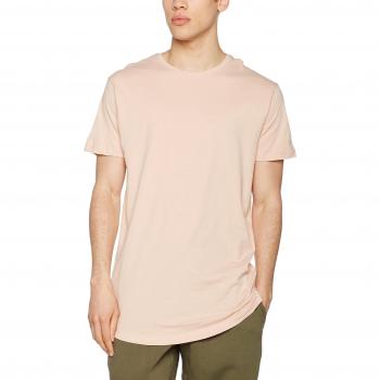 Long Shaped Urban Classic T-Shirt in Bright Rose