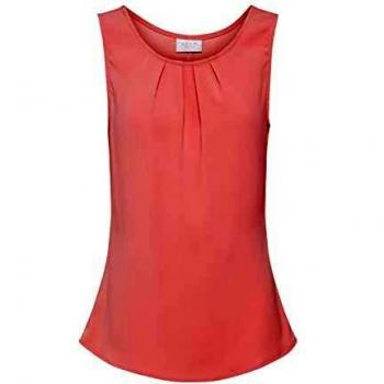Vila Clothes Vilaia S/l Top-Noos Camiseta sin Mangas, Rosa