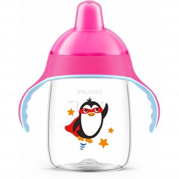 Philips Avent Magic - Taza antigoteo de 340 ml, color rosa
