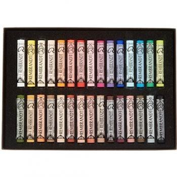 Tizas Rembrandt 30 Piezas Tiza Pastel Multicolor