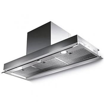 Campana Extractora Mepamsa Secret 90 Inox, Acero Inoxidable, 540 m³/h, Iluminación LED, 140W, 90 cm