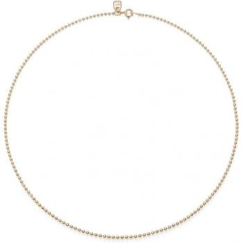 UNO de 50 18k Gold Plated Medium Chain with Beads for Women