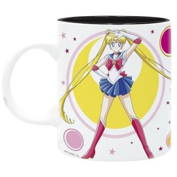 Taza Oficial Sailor Moon Vs Black Lady - 320 ml - Merchandising Original