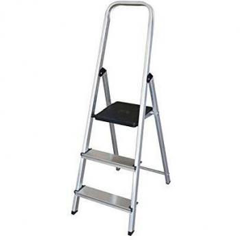 Escalera plegable de 3 pelda&ntilde;os Aluminio