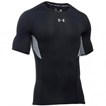 Under armour ua hg coolswitch comp ss camiseta de manga corta hombre negro s