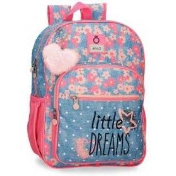 Mochila escolar Enso Little Dreams 38 cm adaptable
