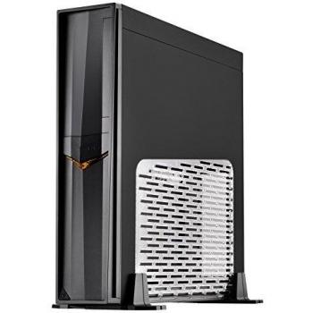 Caja de sobremesa Mini ITX Silverstone RVZ02 Negro y Plata con ventana