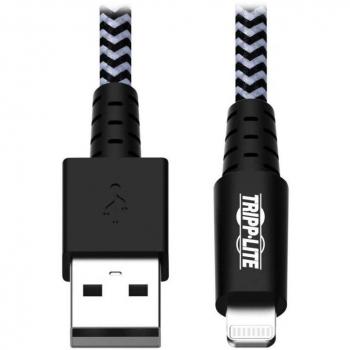 Cable USB Tripp-Lite M100-006-HD para sincronización y carga de servicio pesado, certificado MFI - 1.83 metros