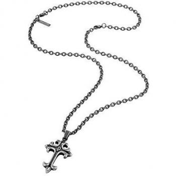 POLICE Cadena para hombre con colgante de acero inoxidable PJ26182PSE.03
