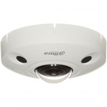 Cámara IP Fisheye 12 MP Antivandálica Dahua WizMind con IR y Resistencia IP67 IK10