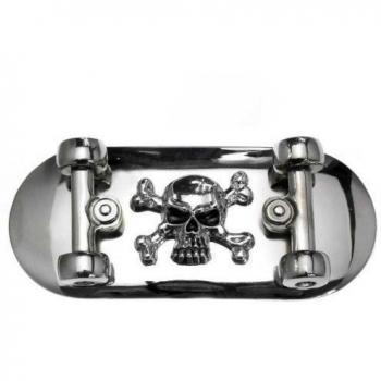 Buckle Skate, Cráneo Y Huesos, Calavera, Skater, Hebilla