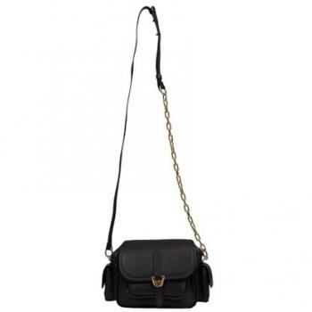 Coccinelle Black Leather Cross Body Bag for Women - Size: One Size - Autumn/Winter Collection