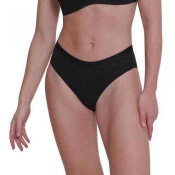 Sloggi Go Casual Women's Hipster Briefs - 2 Pack - Black Cotton