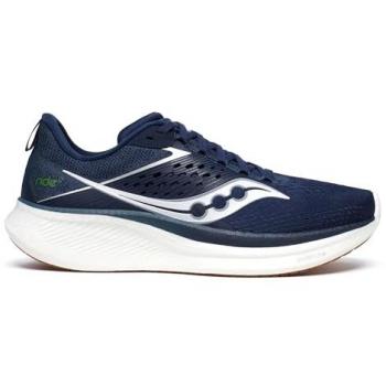 Saucony Ride 17 Men's Neutral Running Shoes - Navy Blue