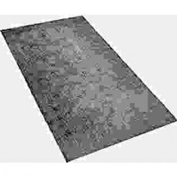 Alfombra Shaggy Blanca Moderna 80 x 150 cm Rectangular de Pelo Largo y Alto