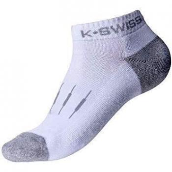 Pack DE 3 Calcetines Kswiss All Court Blanco Gris Mujer