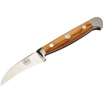 Cuchillo Pelador Alpha Olivo 6 cm con Mango de Madera de Olivo y Acero Inoxidable