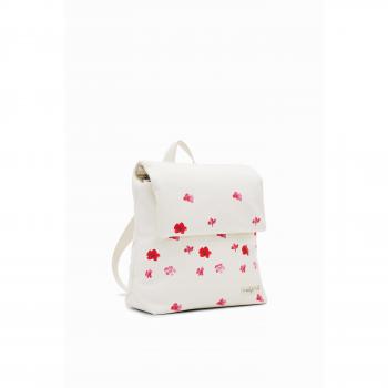 Desigual CIRCA DUBROVNIK Women's Backpack in White, White Polyethylene Backpack