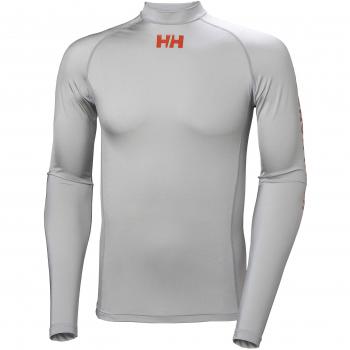 Helly Hansen Long Sleeve Rash Vest Grey Fog 34023 Size - XL