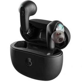 Auriculares In-Ear Bluetooth Skullcandy Rail True Wireless - Negro, 42h de Autonomía, con Alexa Habilitada y Micrófono