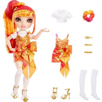 Rainbow High Junior High Special Edition Laurel De'Vious Doll (Orange, 22cm)