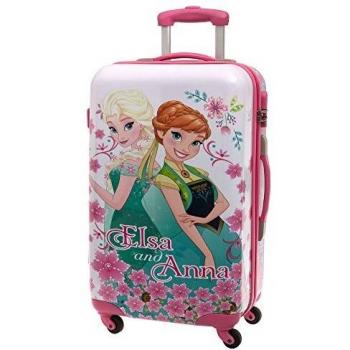 Frozen Fever Maleta Mediana Rígida, Color Rosa, 53 litros