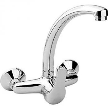 EDM Monomando fregadera caño Tubo Pared Serie h2o