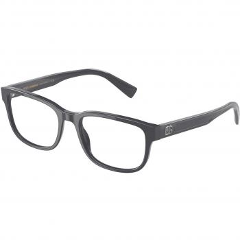 Dolce & Gabbana DG3341F Asian Fit 3090 Gafas Recetadas para Hombre Grises