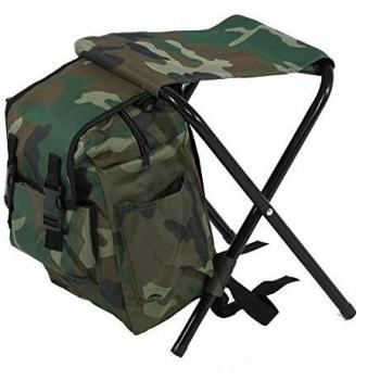 Alomejor Silla Plegable Taburete Plegable Mochila Impermeable Ultraligero Silla Plegable portátil para Pesca, Deportes, Senderismo, Playa Barbacoa al Aire Libre, Camping