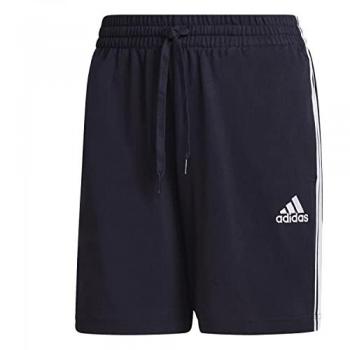 Pantalones Cortos Adidas Aeroready Esenciales 3 Bandas Legend Ink/Blanco