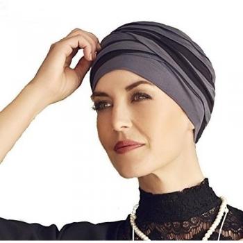 Christine Headwear Shanti turban, Venda De las mujeres, BLUE/BLACK, One Size