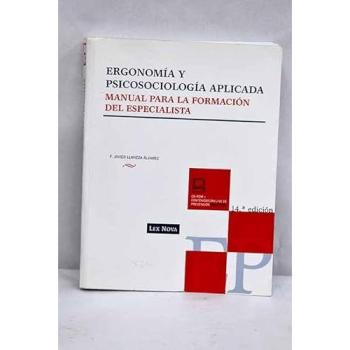 Ergonomia Y Psicosociologia Aplicada