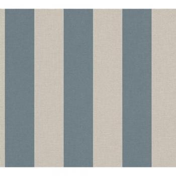 Papel Pintado No Tejido Natural Living Rayas Matt Ecológico Escandinavo 10,05 m x 0,53 m