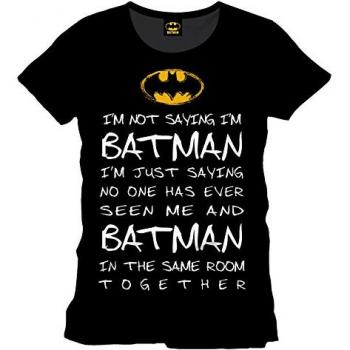 Batman Mystery Camiseta Negro S