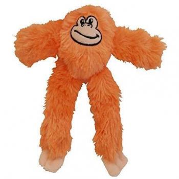 Peluche para Perros Gloria - Tamaño 21 cm - Peluche Mini Kika - Juguete para Perros - Peluche con Sonido - Textura Suave - Material Resistente - Ideal para Perros pequeños - Color Naranja