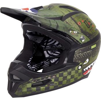Oneal Fury RL Warhawk Casco Bicicleta, Negro, S