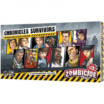 Juego de Mesa Zombicide 2E Chronicles Survivor Set PEGI 14