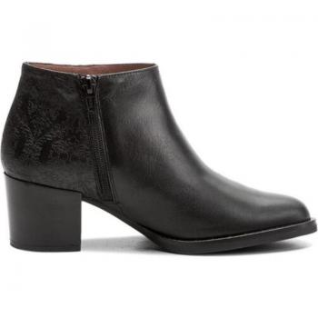 Botines de Mujer Hispanitas en Piel Negro